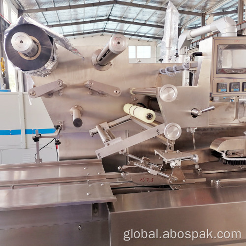 Frozen Food Packing Machine automatic dumplings with tray flow packing machine Factory